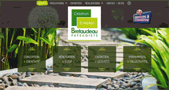 Desktop Screenshot of bretaudeau-paysage.fr